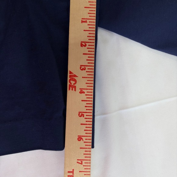 Lilly Pulitzer Womens Shorts Navy Blue Chino Cotton Spandex Size 10 Preppy - Picture 7 of 9